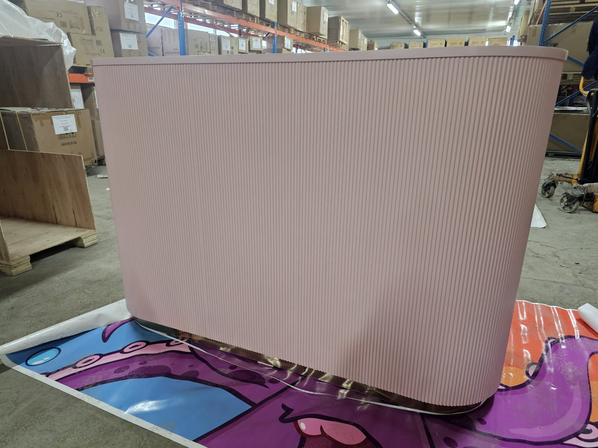 OUTLET 17 - Kosmetikrezeption Averne LED – Empfangstresen für den Salon 180cm - Rosa