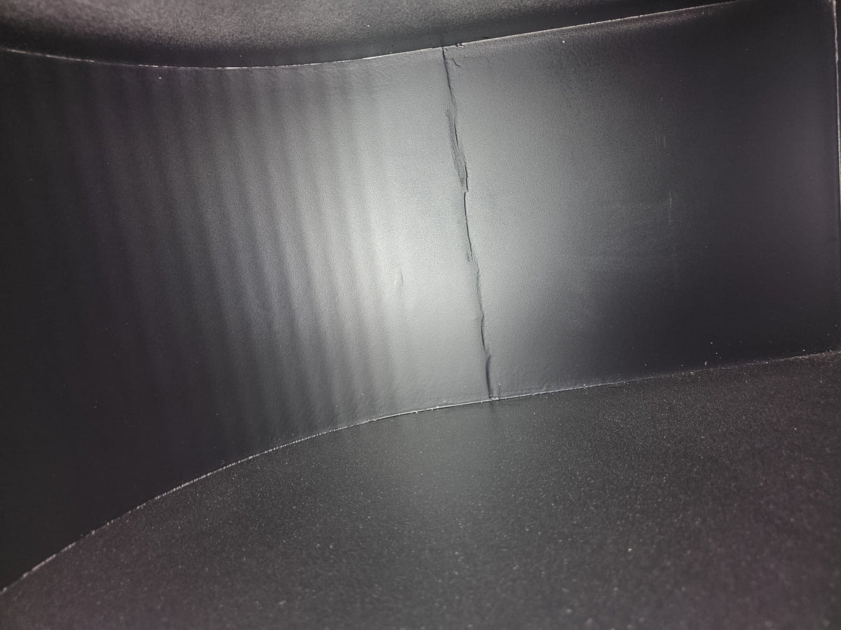 OUTLET 32 - Kosmetická recepce Averne LED – recepční pult do salonu 180cm - Černý