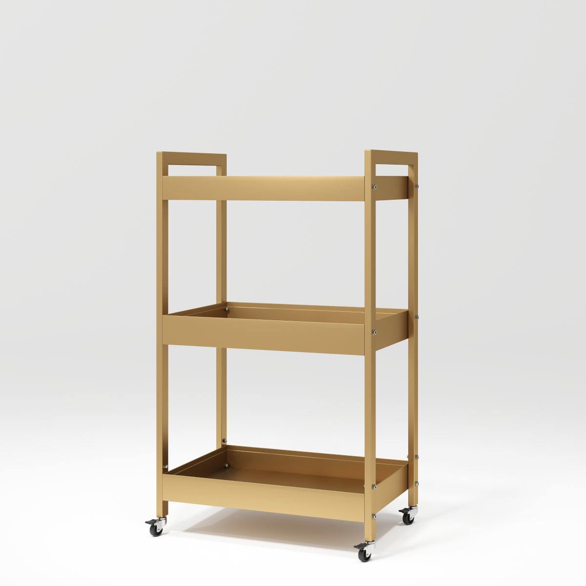 Pomocnik kosmetyczny na kółkach Złoty