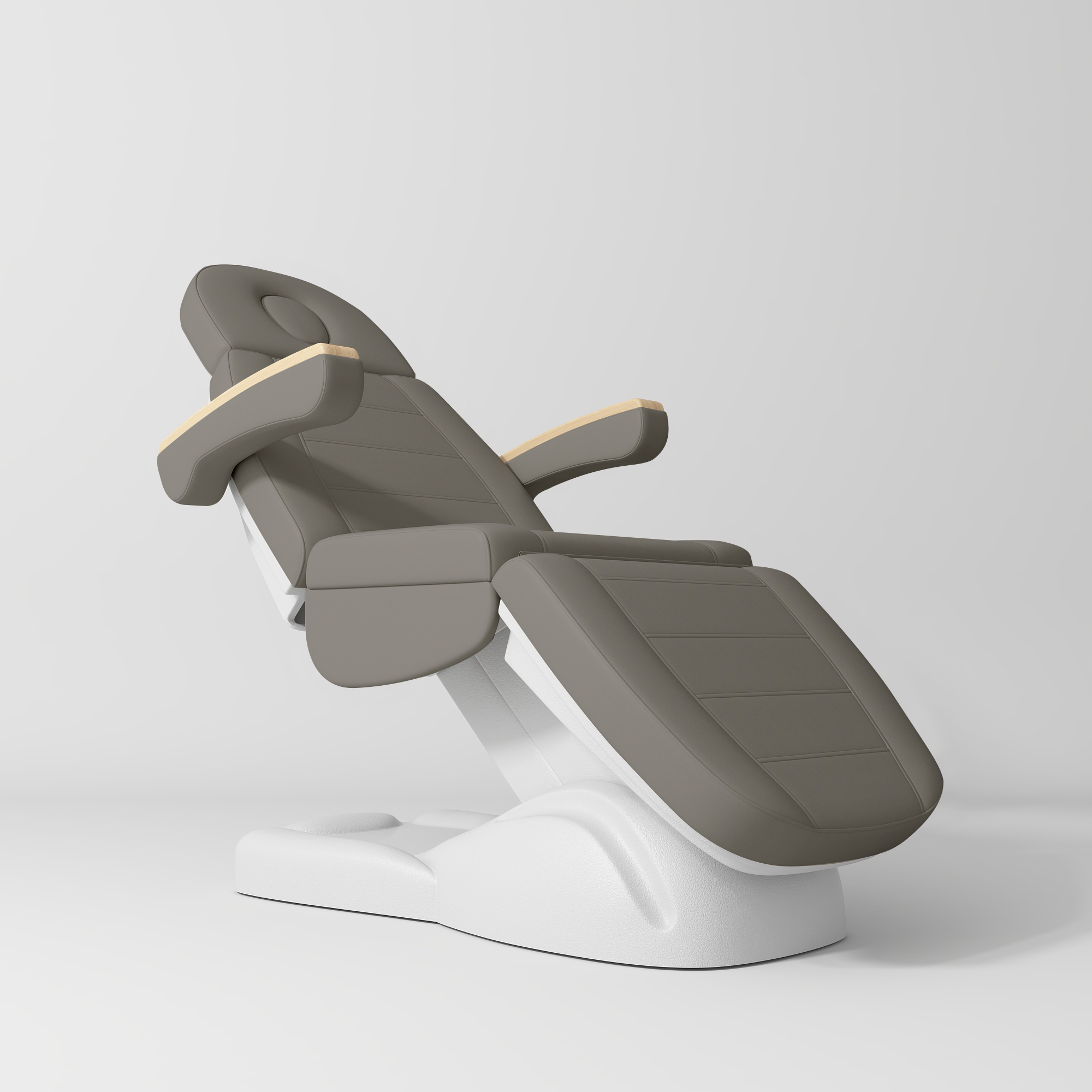 Luksusowe łóżko kosmetyczne Grace - Głęboki Popiel