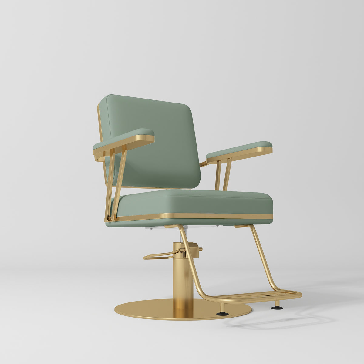 Opéra – fauteuil de coiffure haut de gamme - Olive