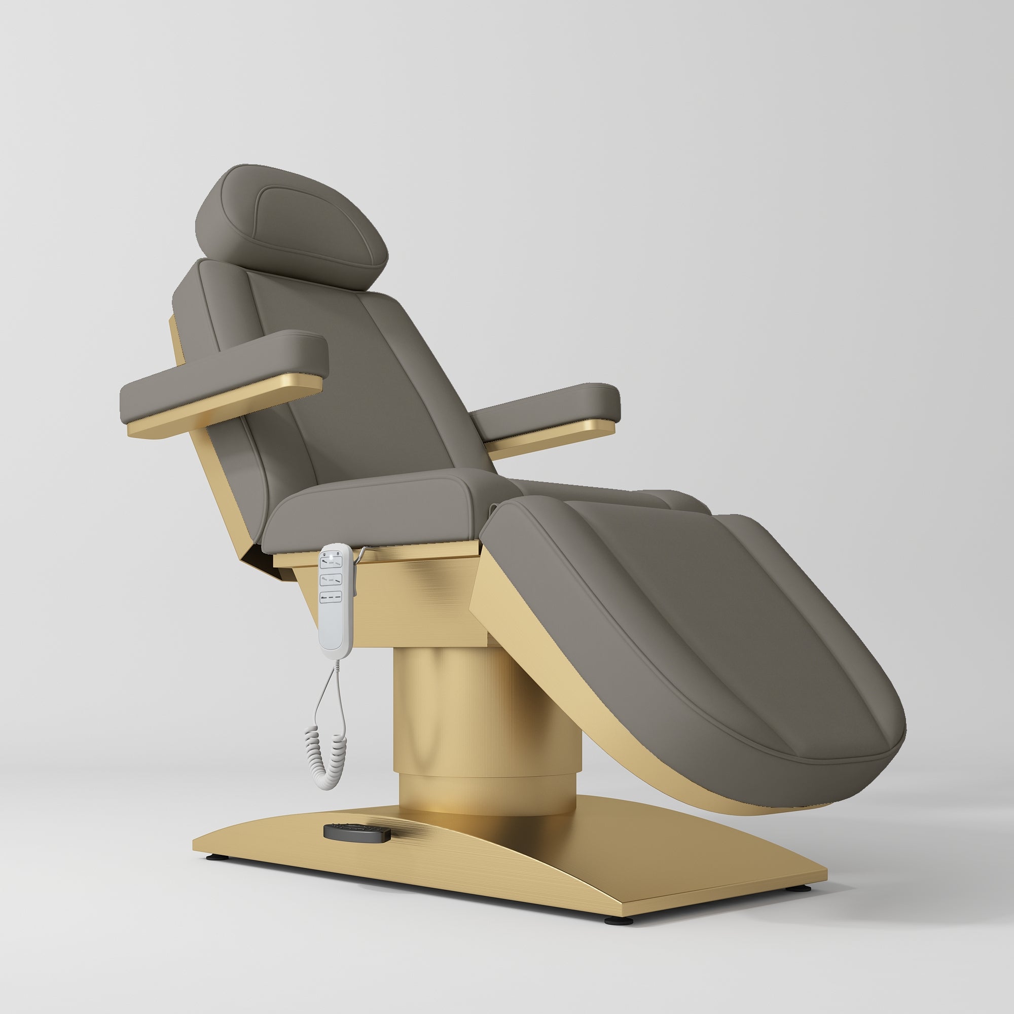 Virtue – luksusowe elektryczne łóżko kosmetyczne 360° - Głęboki Popiel