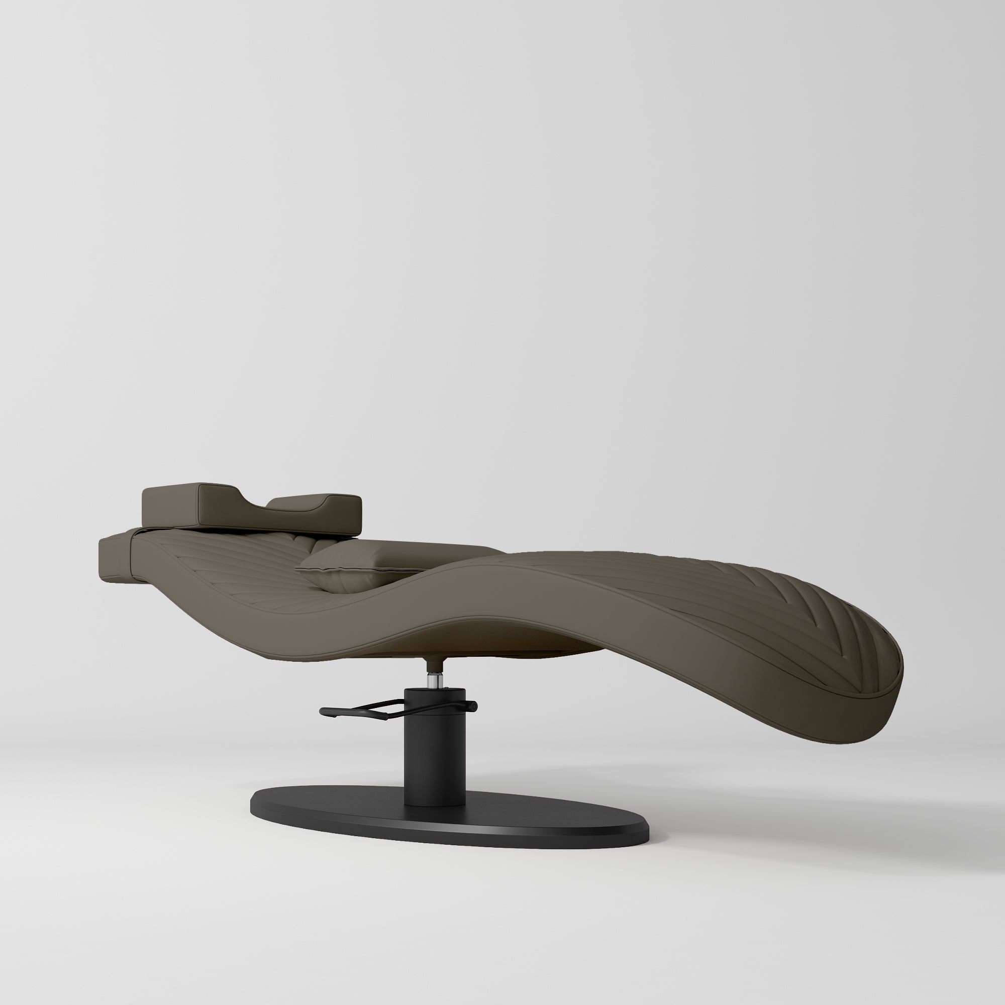 Ergonomiczne łóżko kosmetyczne do zabiegów beauty Royale - Czekoladowa Mocha