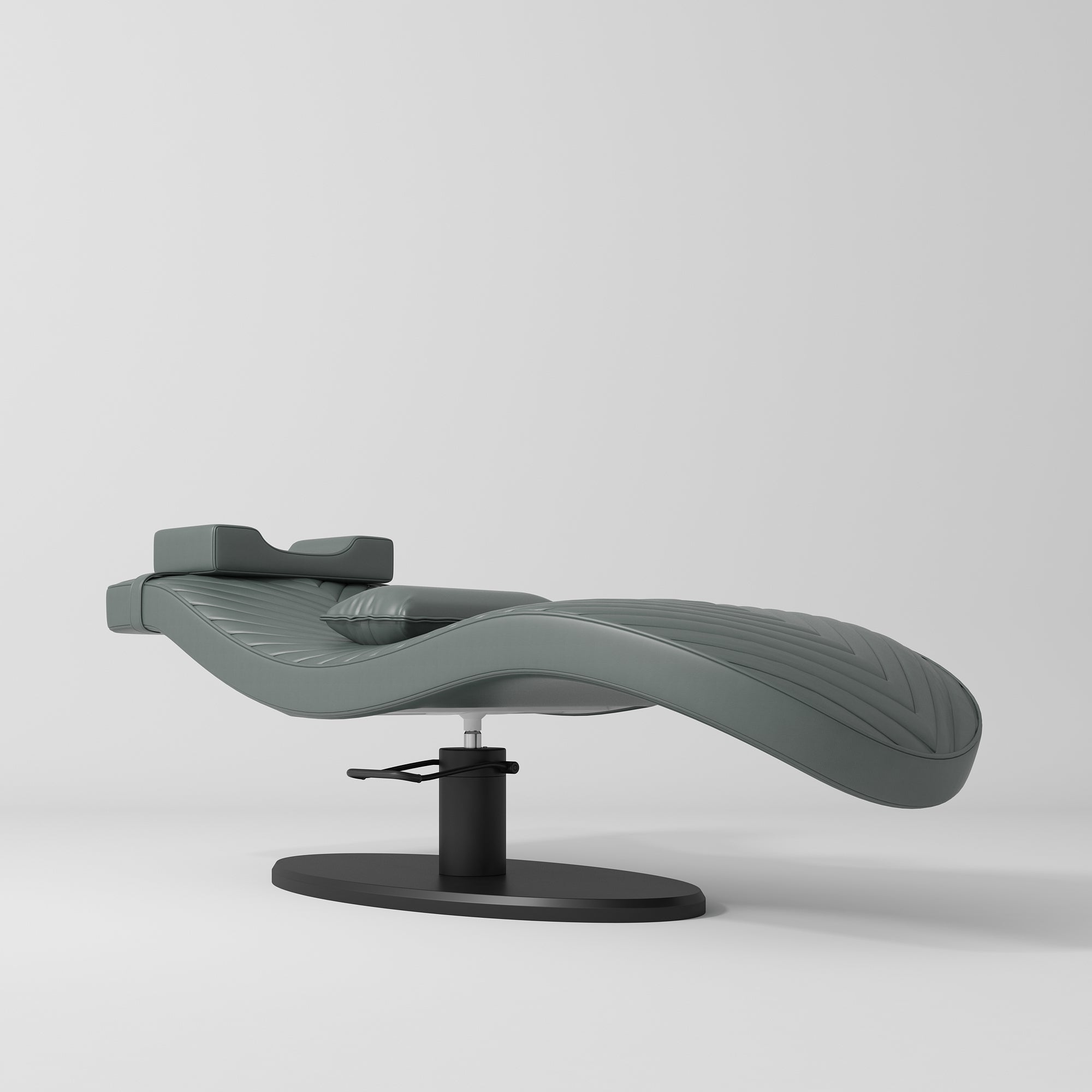 Ergonomiczne łóżko kosmetyczne do zabiegów beauty Royale - Navy