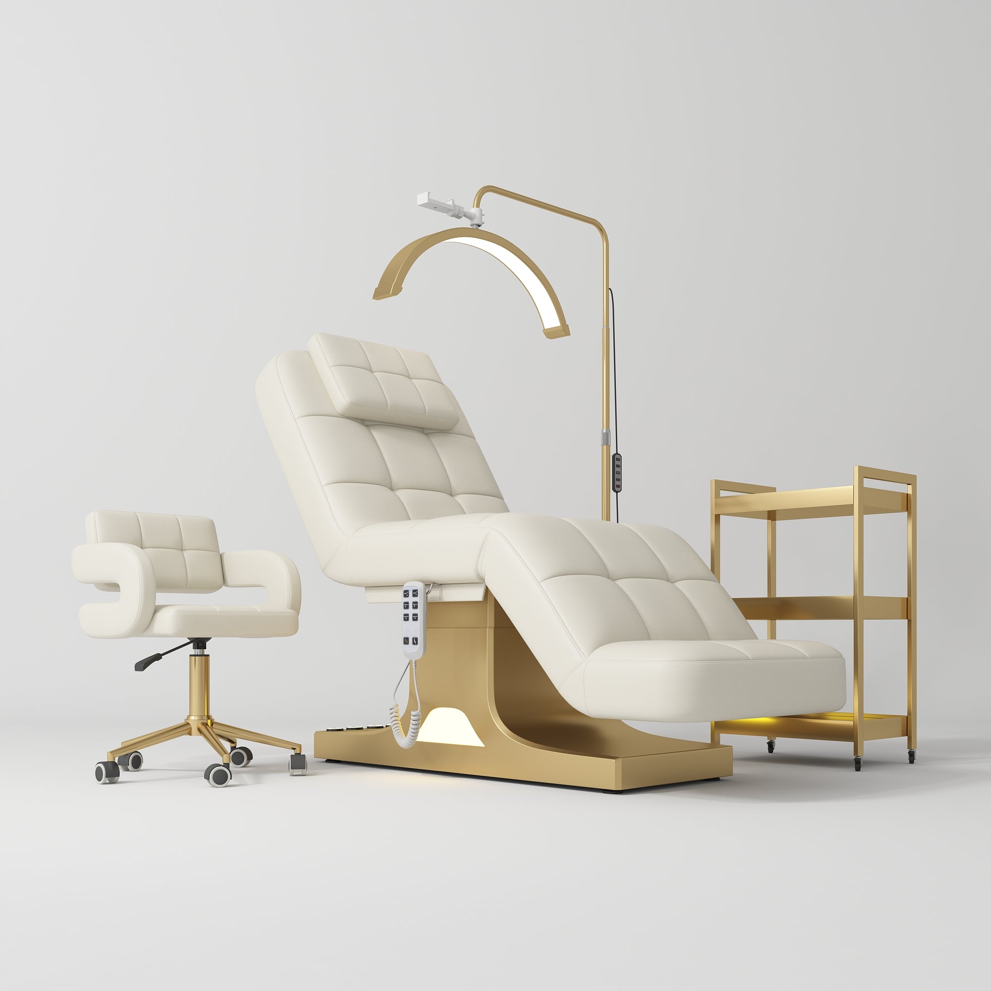 Sada nábytku do salónu Saphir verzia A - krémová