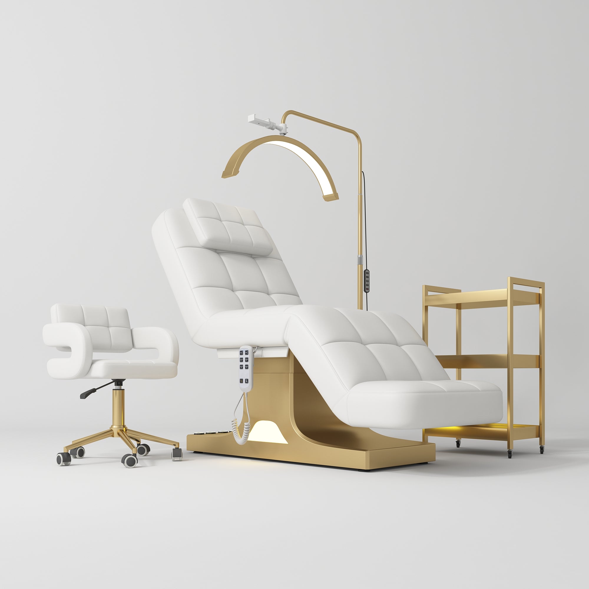 Sada nábytku do salónu Saphir verzia A - biela