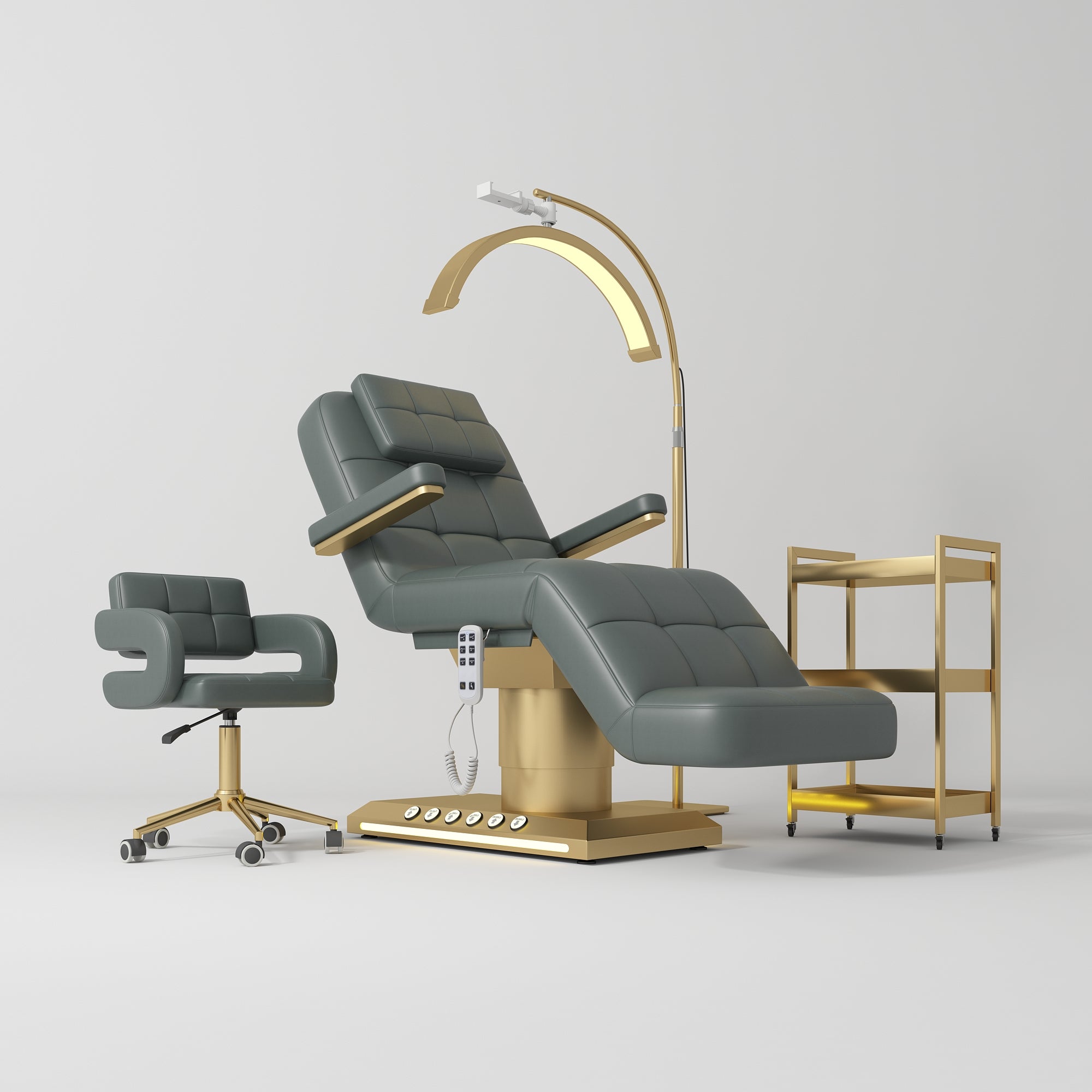 Möbelset für Salon Saphir Version B - Navy