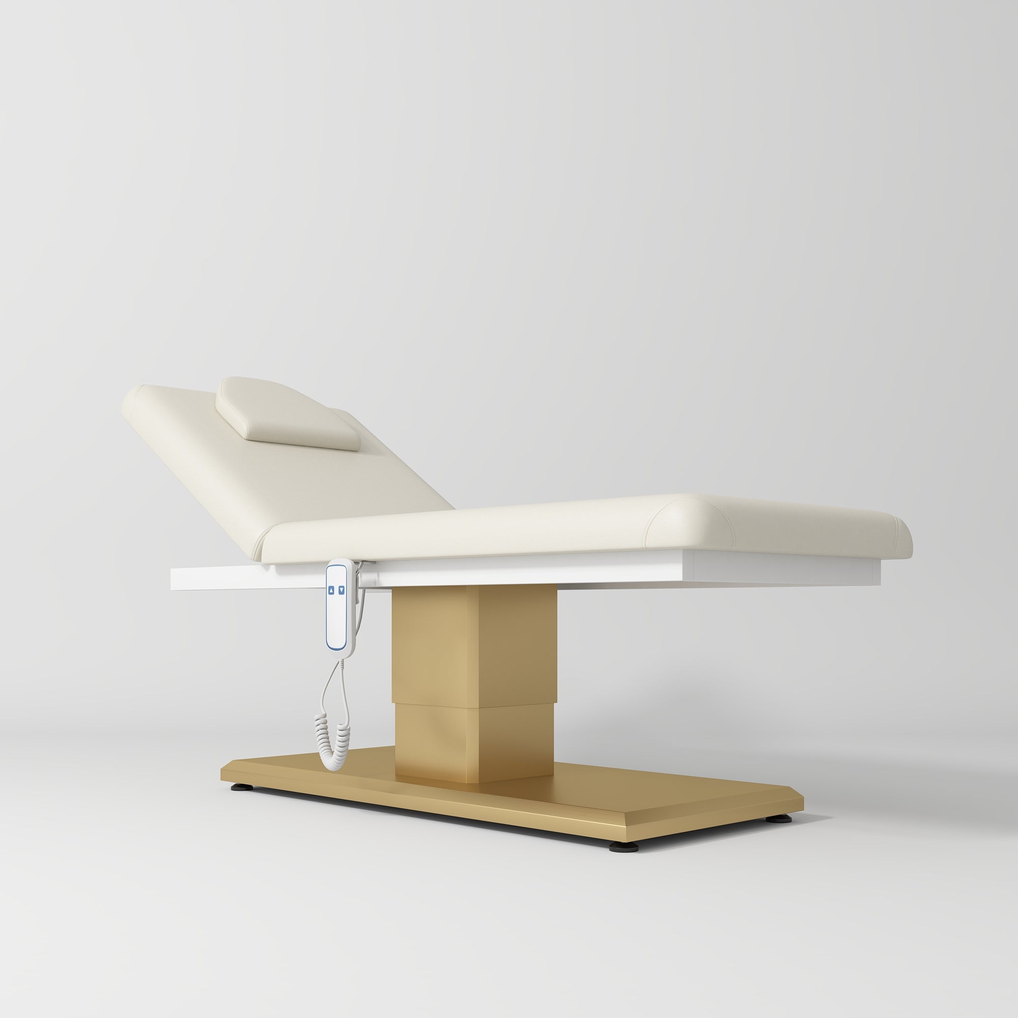 Elektryczne łóżko premium do masażu Chérie - Kremowy