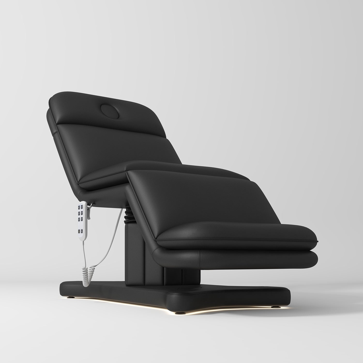 Imperial Signature - podgrzewane elektryczne łóżko kosmetyczne - Czarny