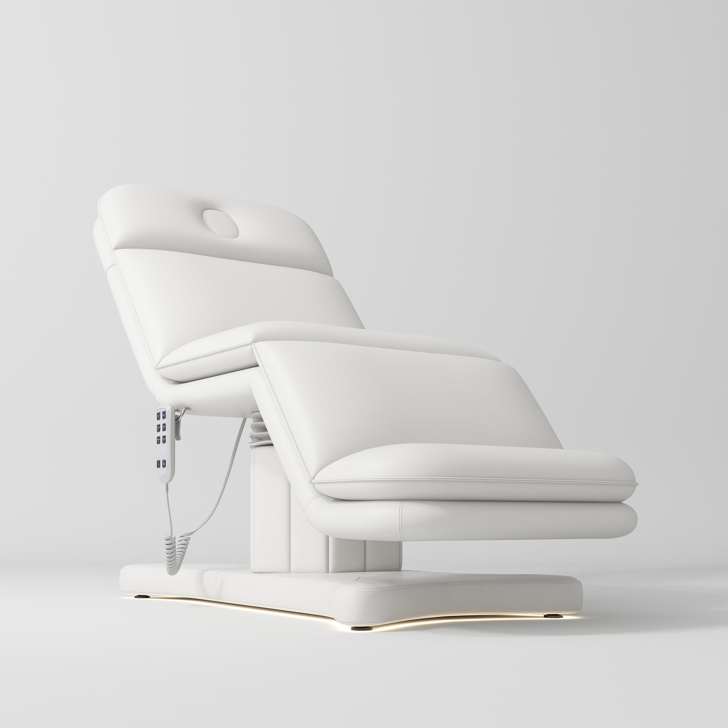 Imperial Signature - podgrzewane elektryczne łóżko kosmetyczne - Biały