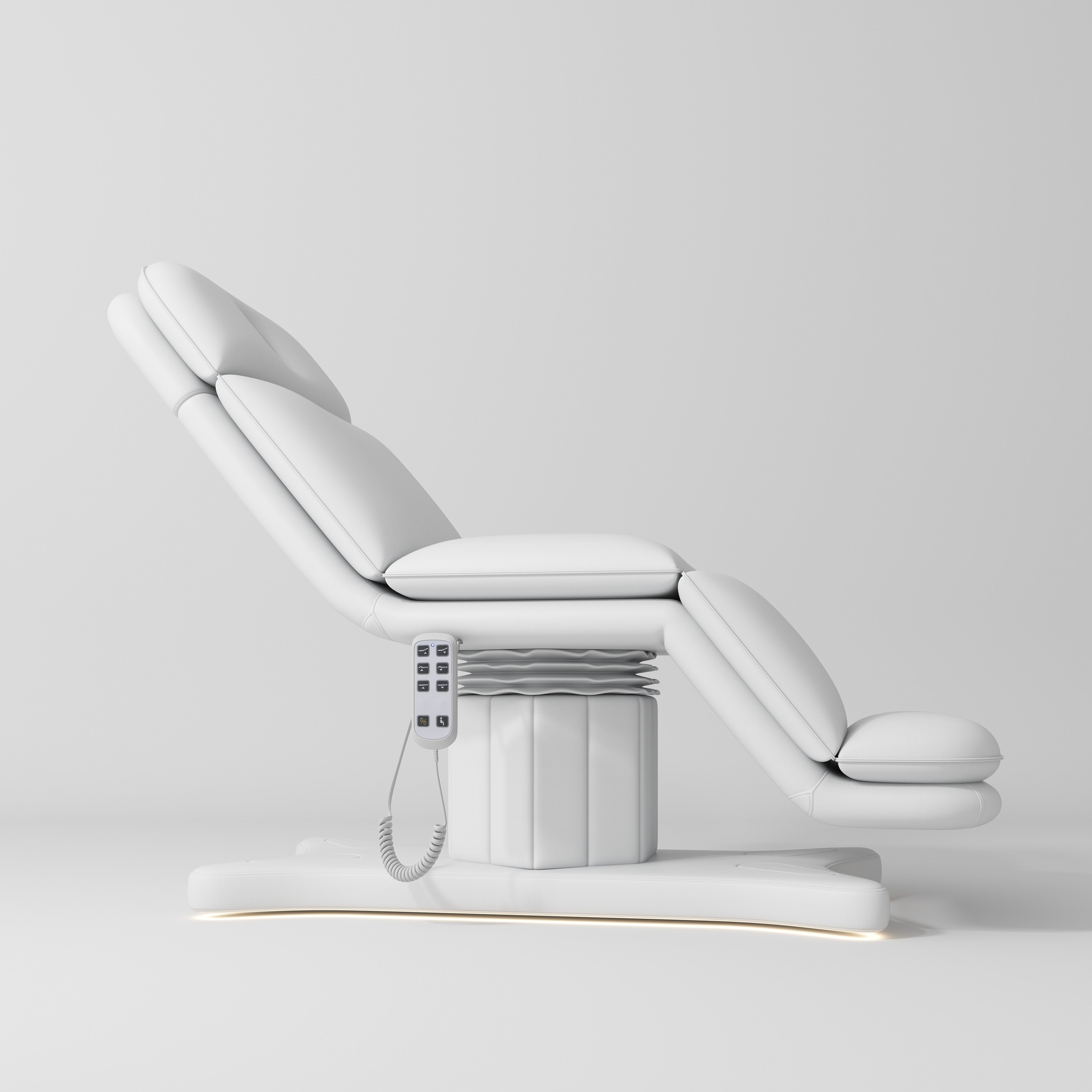 Imperial Signature - podgrzewane elektryczne łóżko kosmetyczne - Biały