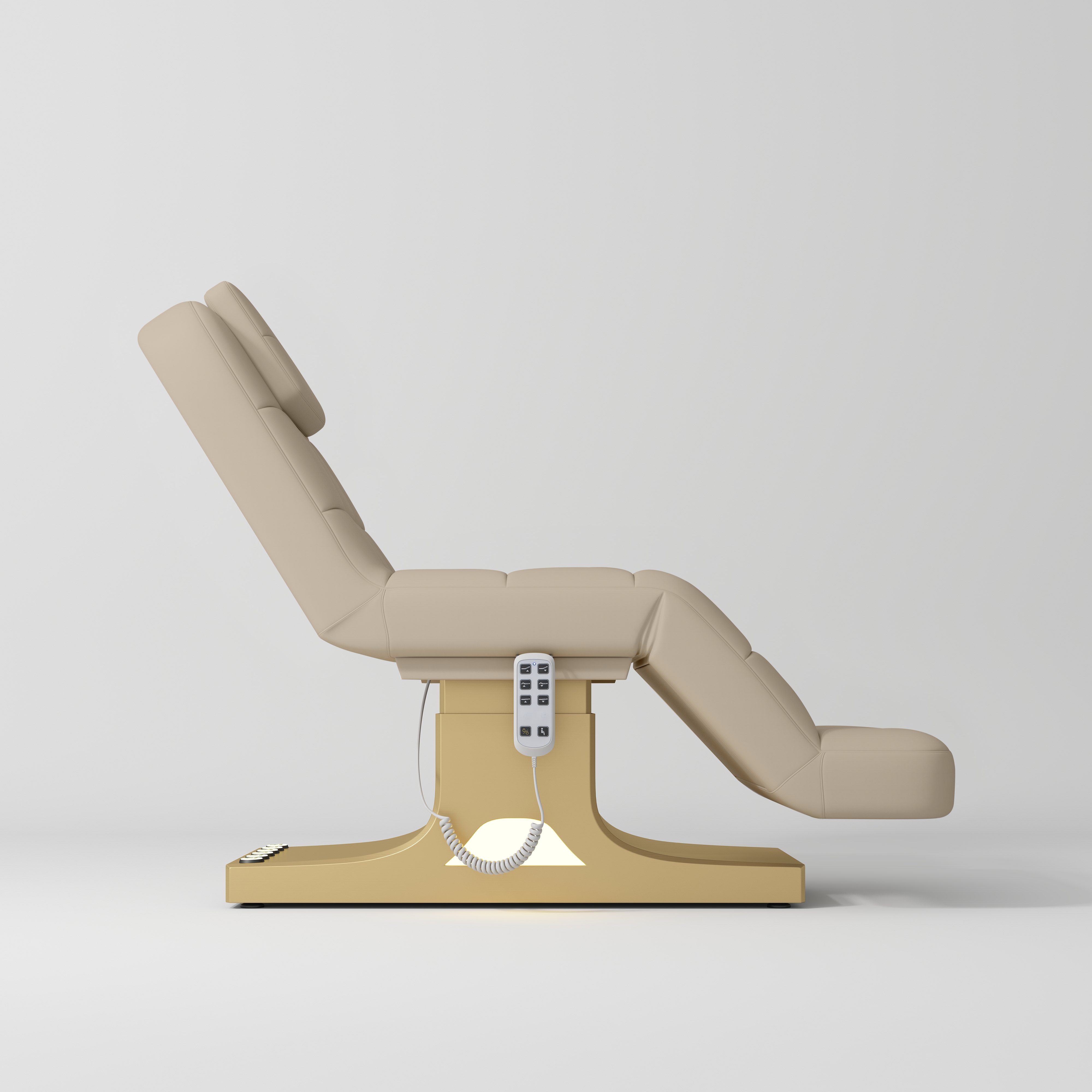 Saphir versione A - letto cosmetico elettrico di lusso - Beige caldo