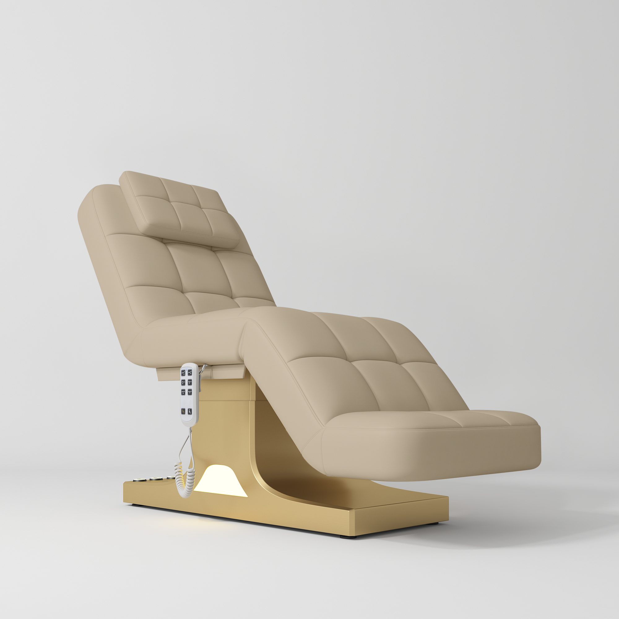 Saphir versione A - letto cosmetico elettrico di lusso - Beige caldo