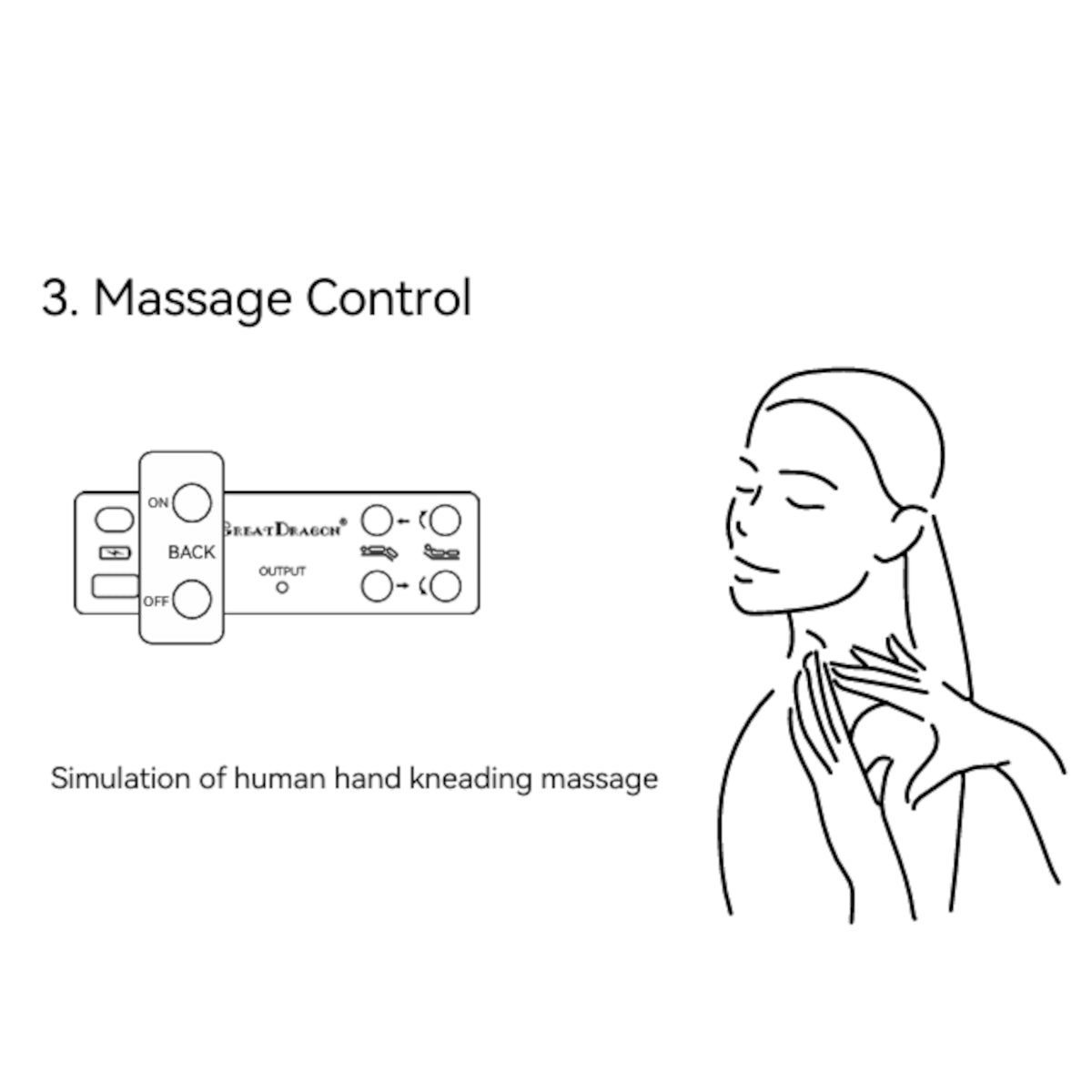 Noémie – luxe elektrische pedicurestoel met massage - Navy