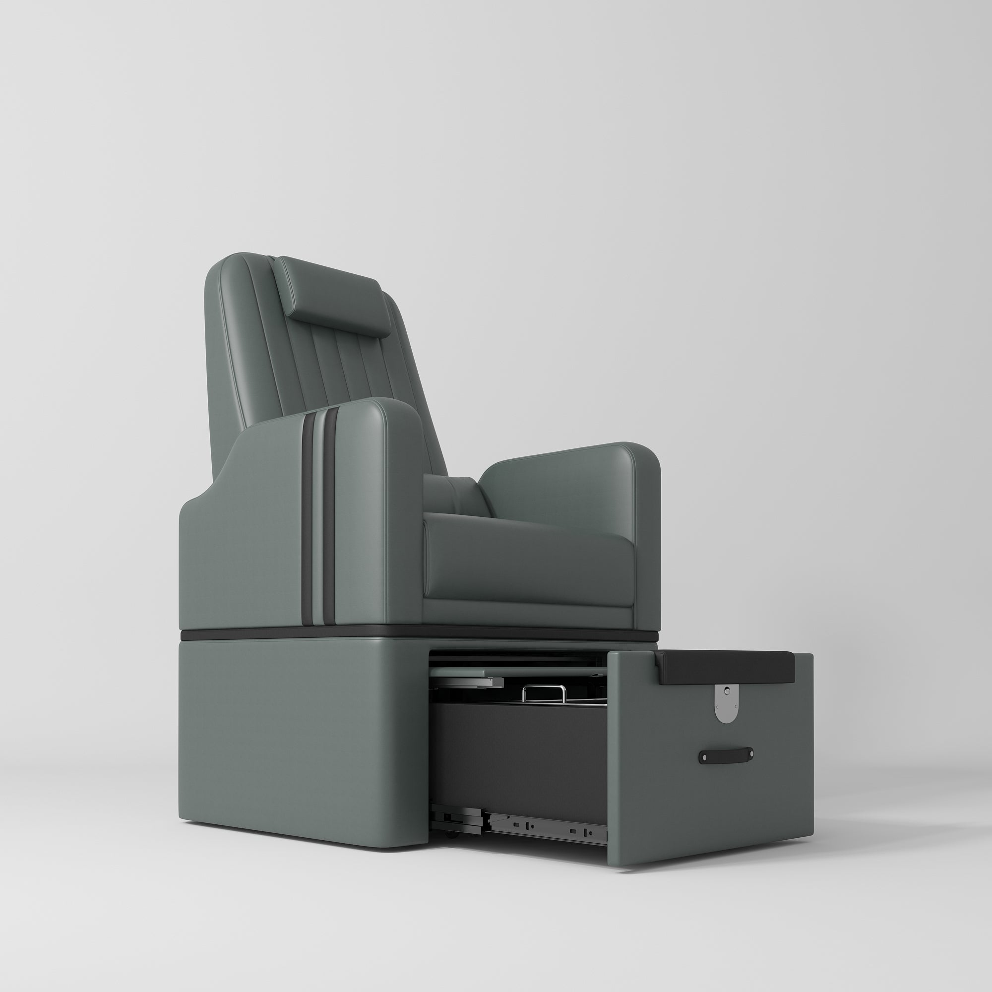 Perle – luksusowy fotel do pedicure bez instalacji wodnej - Navy