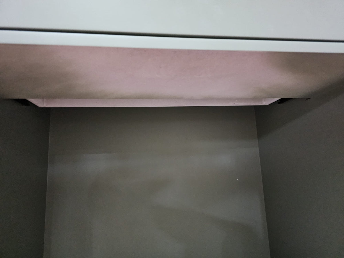 OUTLET 50 - Kosmetická recepce Averne LED – recepční pult do salonu 180cm - Olivová