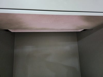 OUTLET 50 - Kosmetická recepce Averne LED – recepční pult do salonu 180cm - Olivová