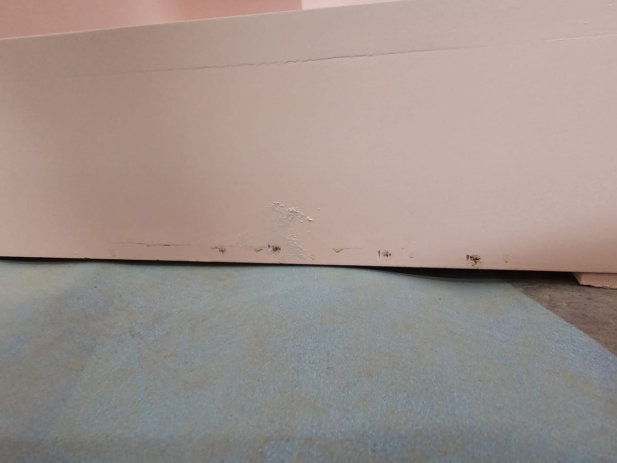 OUTLET 24 - Kosmetická recepce Averne LED – recepční pult do salonu 180cm - Růžová
