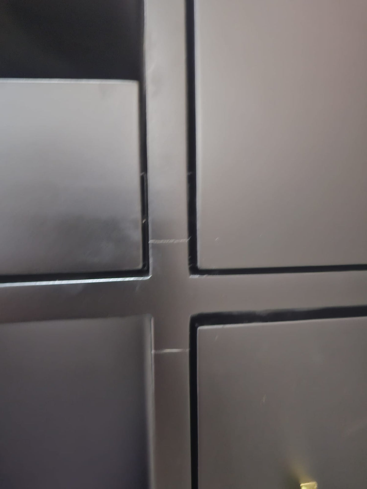 OUTLET 32 - Kosmetická recepce Averne LED – recepční pult do salonu 180cm - Černý
