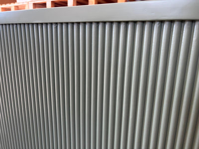 OUTLET 9 - Kosmetikrezeption Averne LED - Empfangstresen für den Salon 140cm- Olivgrün