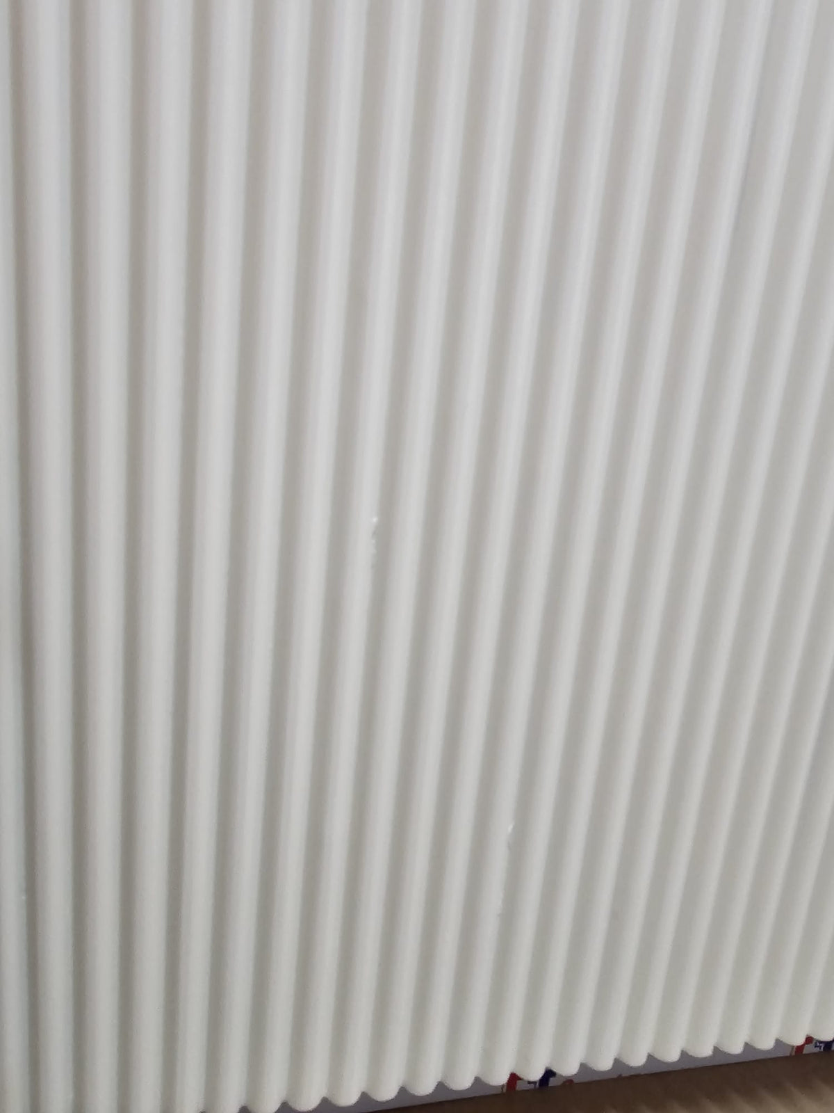 OUTLET 48 - Réception cosmétique Averne LED – comptoir d’accueil pour salon 180cm - Crème