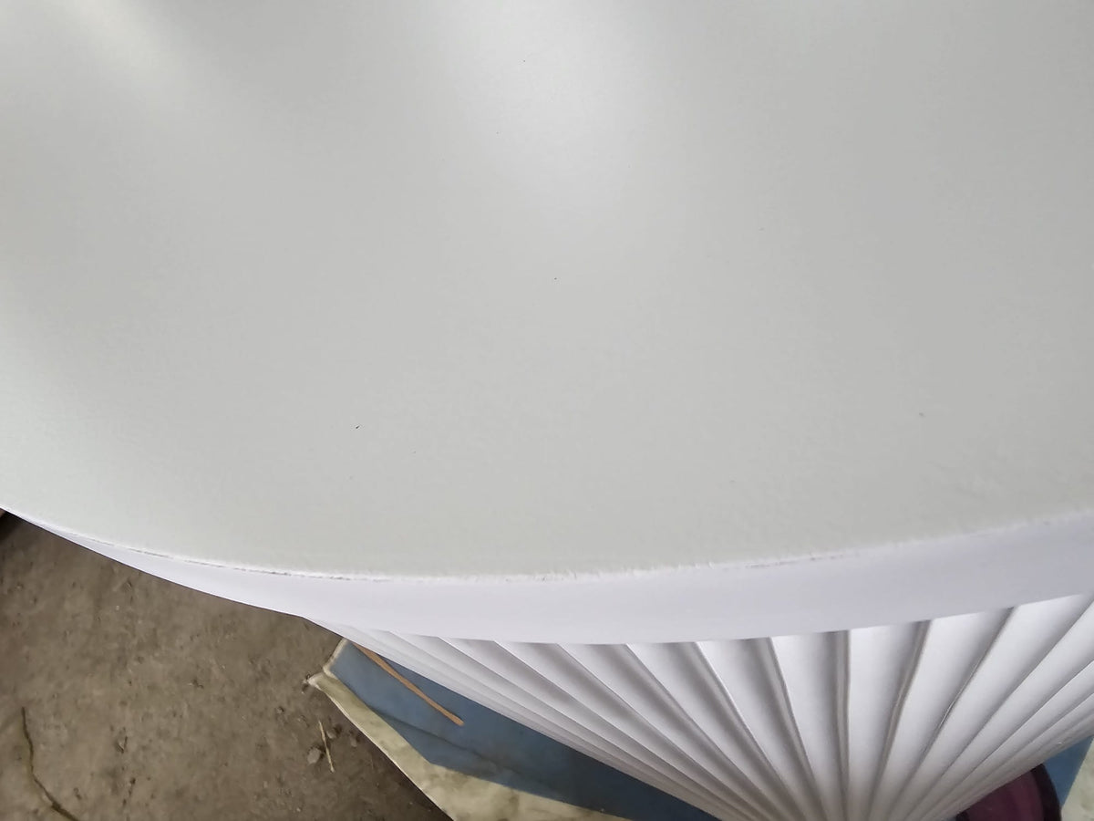 OUTLET 20 - Kosmetikempfang Averne LED – Empfangstheke für den Salon 180cm - Weiß