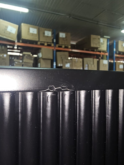 OUTLET 32 - Kosmetická recepce Averne LED – recepční pult do salonu 180cm - Černý