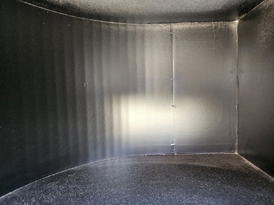 OUTLET 42 - Recepcja kosmetyczna Averne LED – lada recepcyjna do salonu 140cm - Czarny