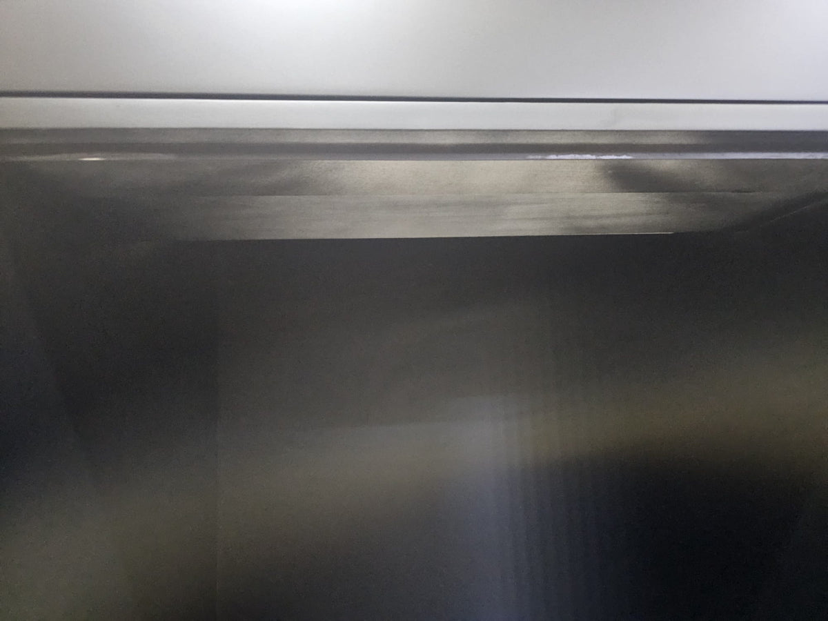 OUTLET 35 - Recepcja kosmetyczna Averne LED – lada recepcyjna do salonu 180cm - Czarny