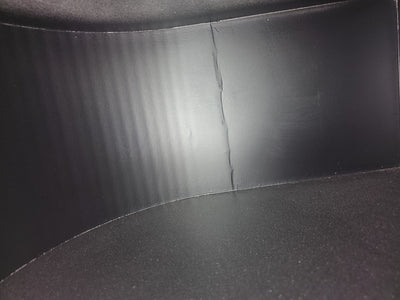 OUTLET 32 - Kosmetická recepce Averne LED – recepční pult do salonu 180cm - Černý