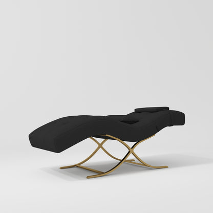 Łóżko kosmetyczne do stylizacji rzęs Elegance | Luksus i Komfort - Czarny