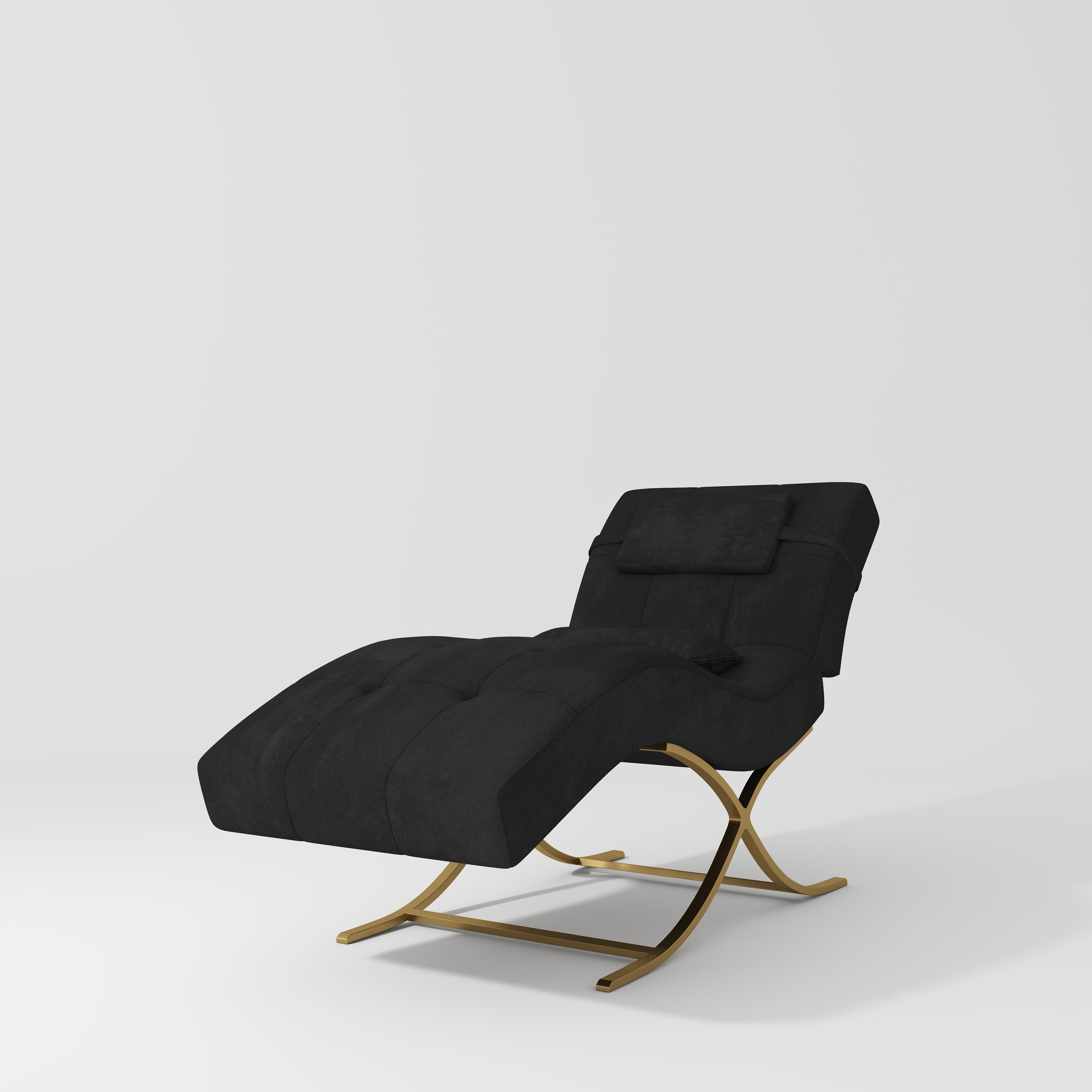 Łóżko kosmetyczne do stylizacji rzęs Elegance | Luksus i Komfort - Czarny