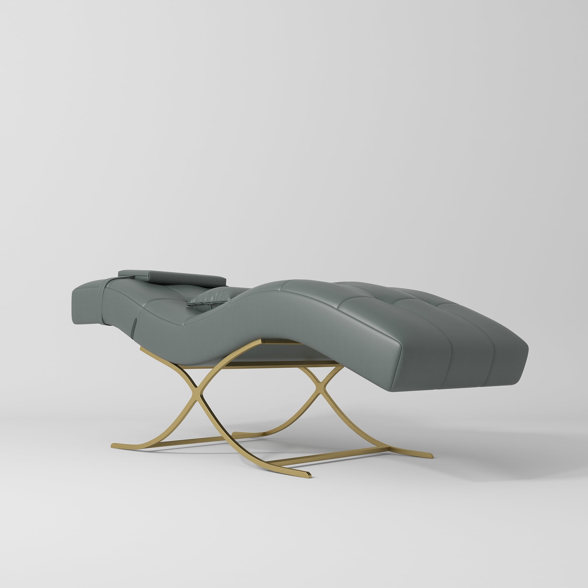 Łóżko kosmetyczne do stylizacji rzęs Elegance | Luksus i Komfort - Navy