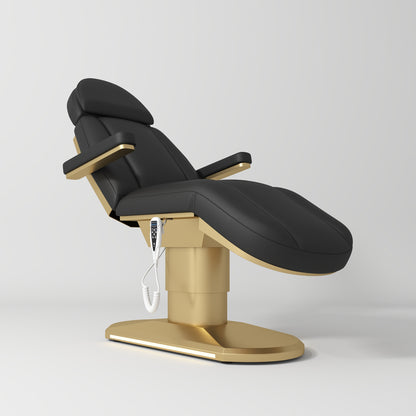 Complete Salon Étoile Black Set - Electric Bed, Chair, Lamp and Beauty Assistant