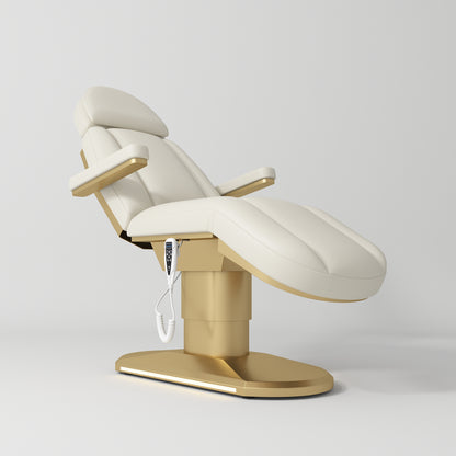 Cream Étoile Salon Complete Set - Electric Bed, Chair, Lamp and Cosmetic Assistant