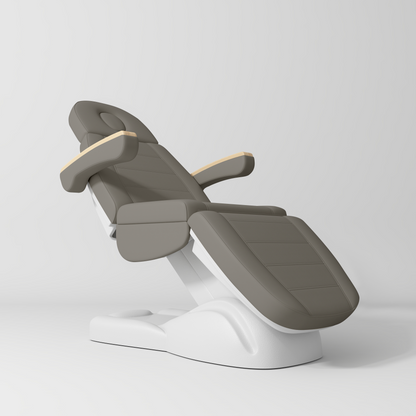 Luksusowe łóżko kosmetyczne Grace - Głęboki Popiel