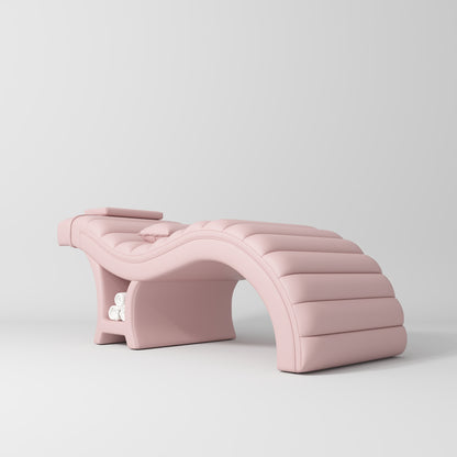 Łóżko kosmetyczne do stylizacji rzęs Luxe – Ergonomiczne i luksusowe - Różowy