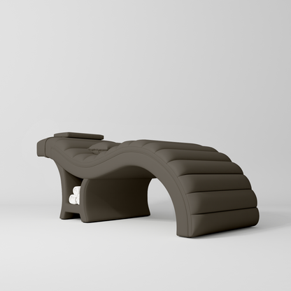 Łóżko kosmetyczne do stylizacji rzęs Luxe – Ergonomiczne i luksusowe - Czekoladowa Mocha