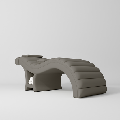 Łóżko kosmetyczne do stylizacji rzęs Luxe – Ergonomiczne i luksusowe - Głęboki Popiel