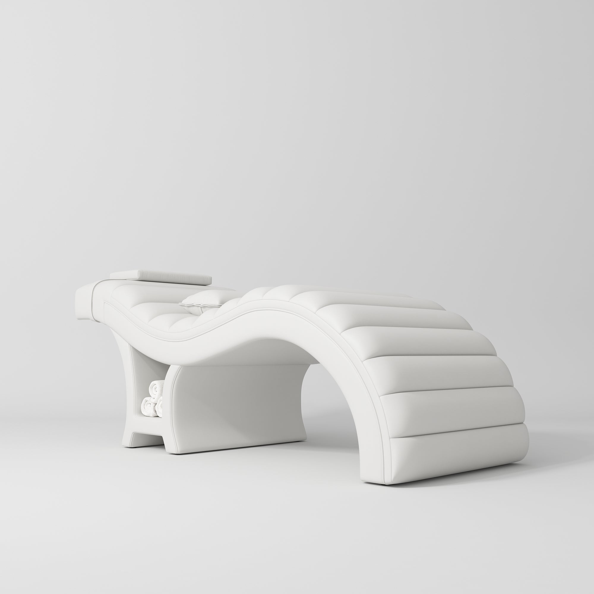 Łóżko kosmetyczne do stylizacji rzęs Luxe – Ergonomiczne i luksusowe - Biały