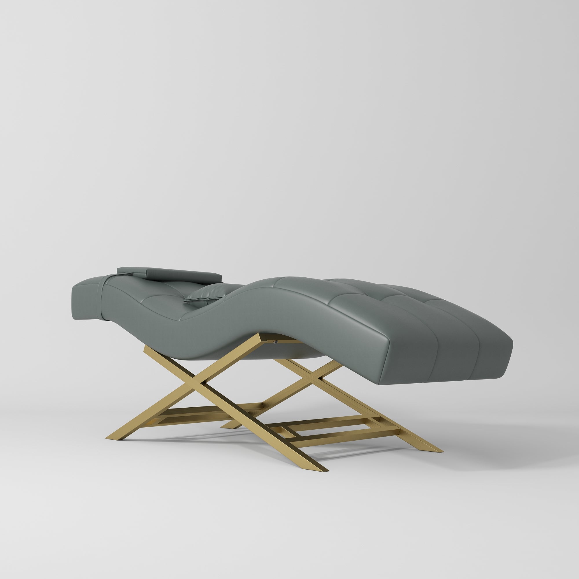 Łóżko kosmetyczne do stylizacji rzęs Majesty – Navy