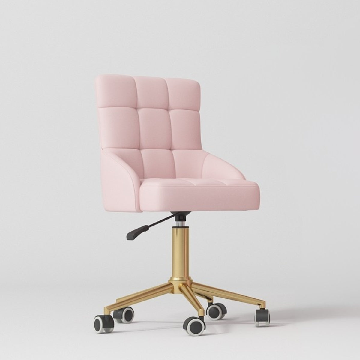 Noblesse Cosmetic Chair – Art Deco Elegance – Light Pink