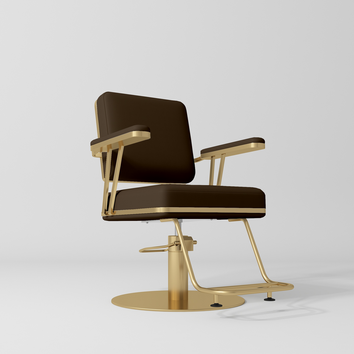 Opéra – fauteuil de coiffure premium - Chocolat moka