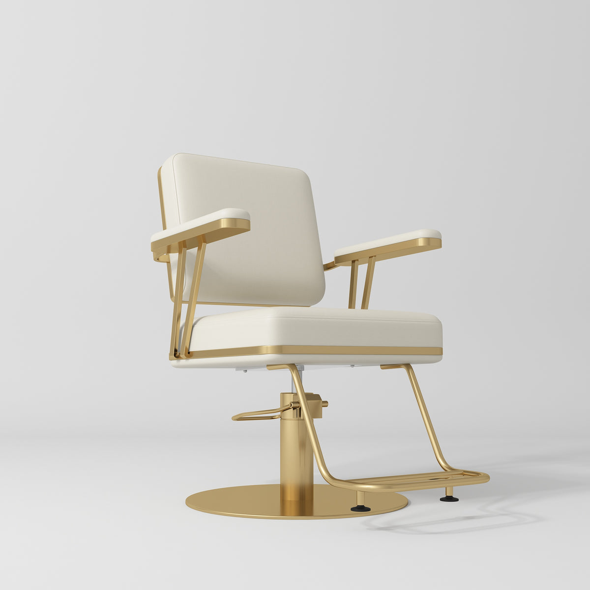 Opéra – fauteuil de coiffure premium - Crème