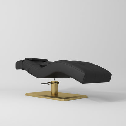 Łóżko kosmetyczne hydrauliczne do stylizacji rzęs Prestige - Czarny