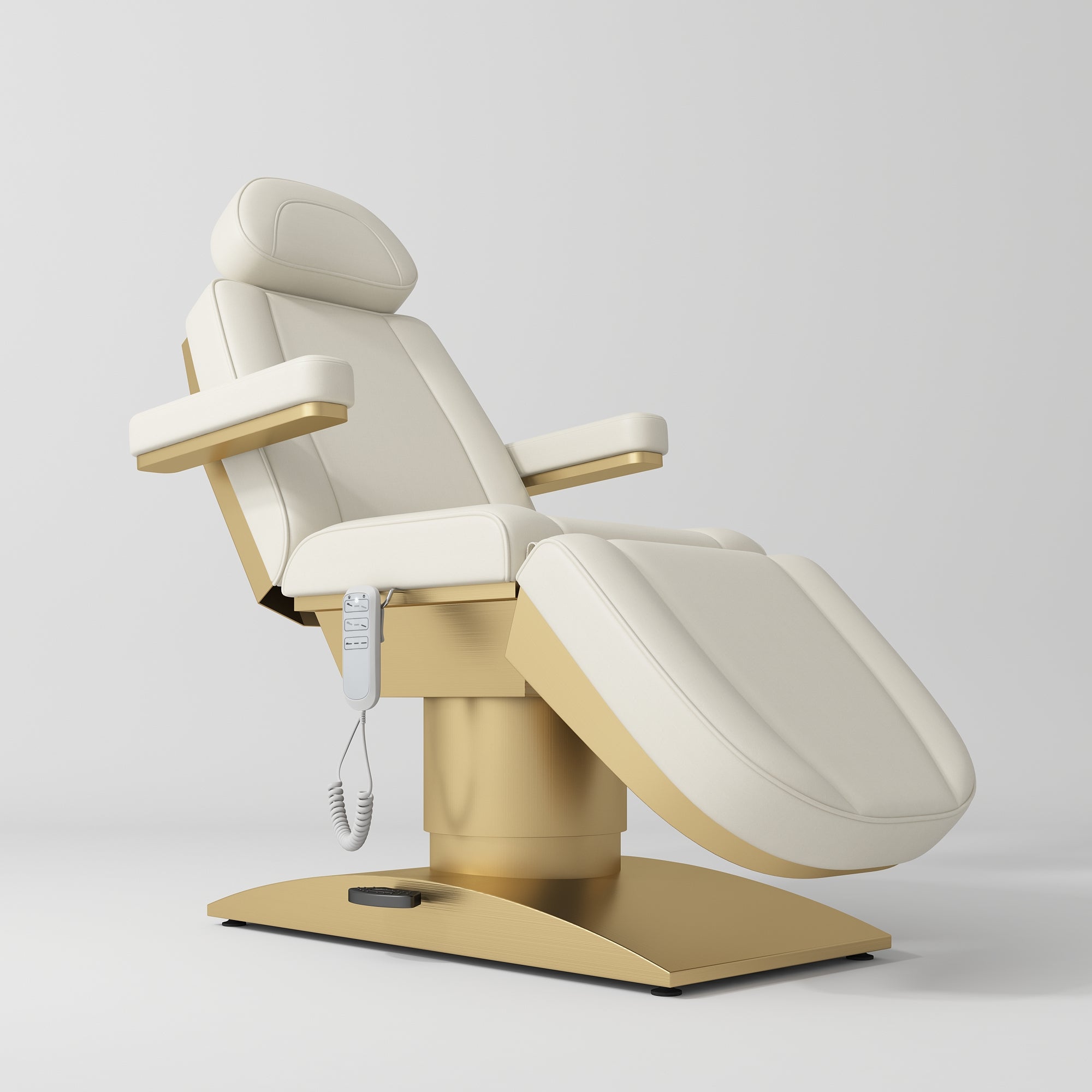 Virtue – luksusowe elektryczne łóżko kosmetyczne 360° - Kremowy