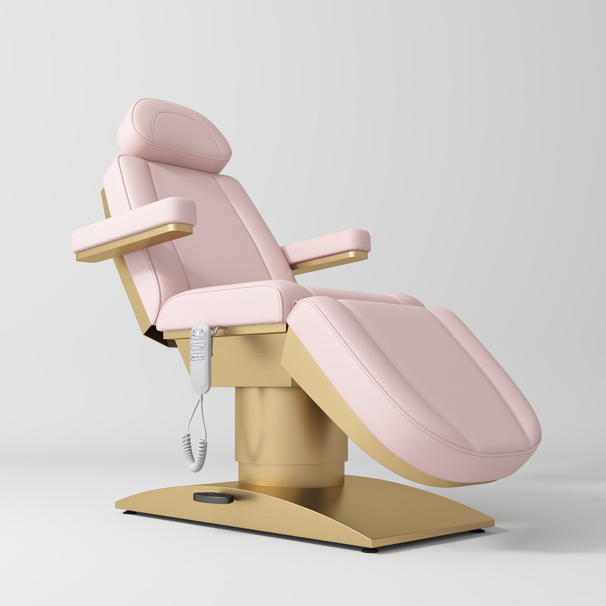 Virtue – luksusowe elektryczne łóżko kosmetyczne 360° - Jasno Różowy