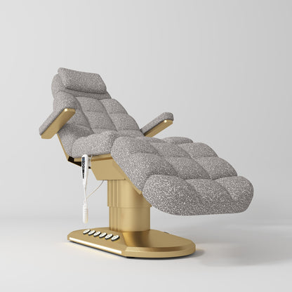 Luksusowe elektryczne łóżko kosmetyczne Orielle wersja A - Szary