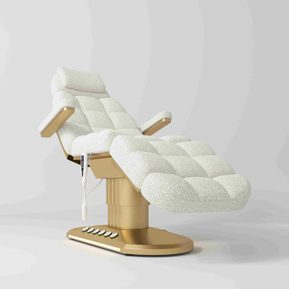 Luksusowe elektryczne łóżko kosmetyczne Orielle wersja A - Biały