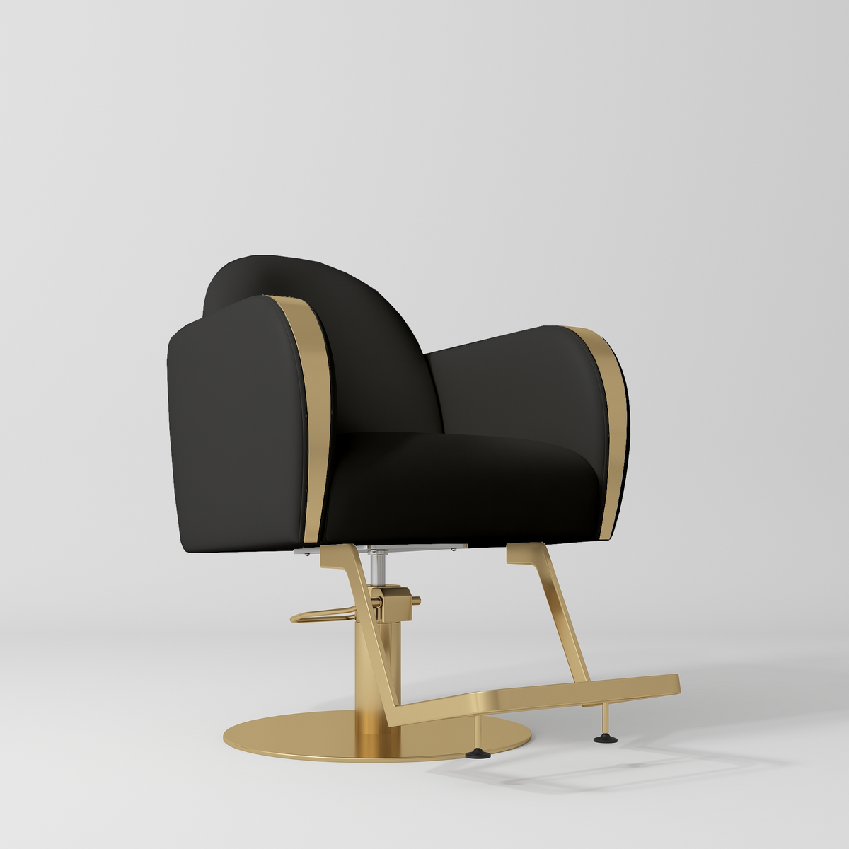 Regency – fauteuil de coiffure luxueux - Noir